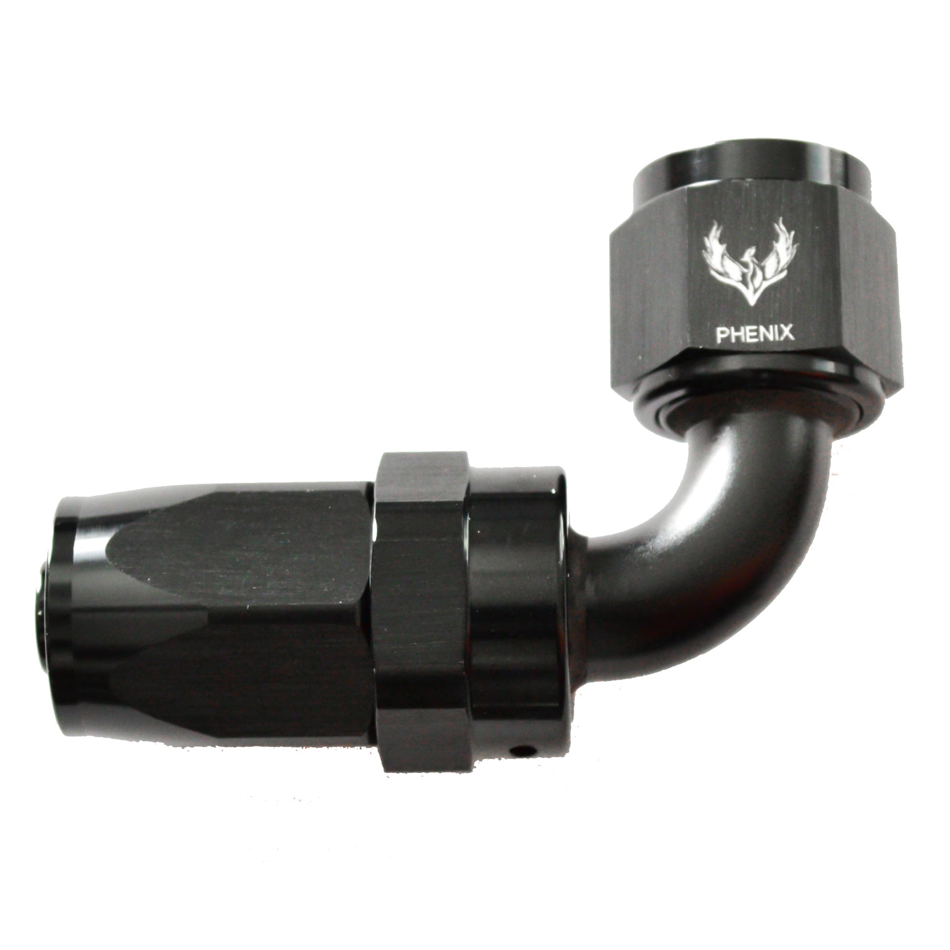 Phenix Industries Compression Swivel Hose End -10 x 90°