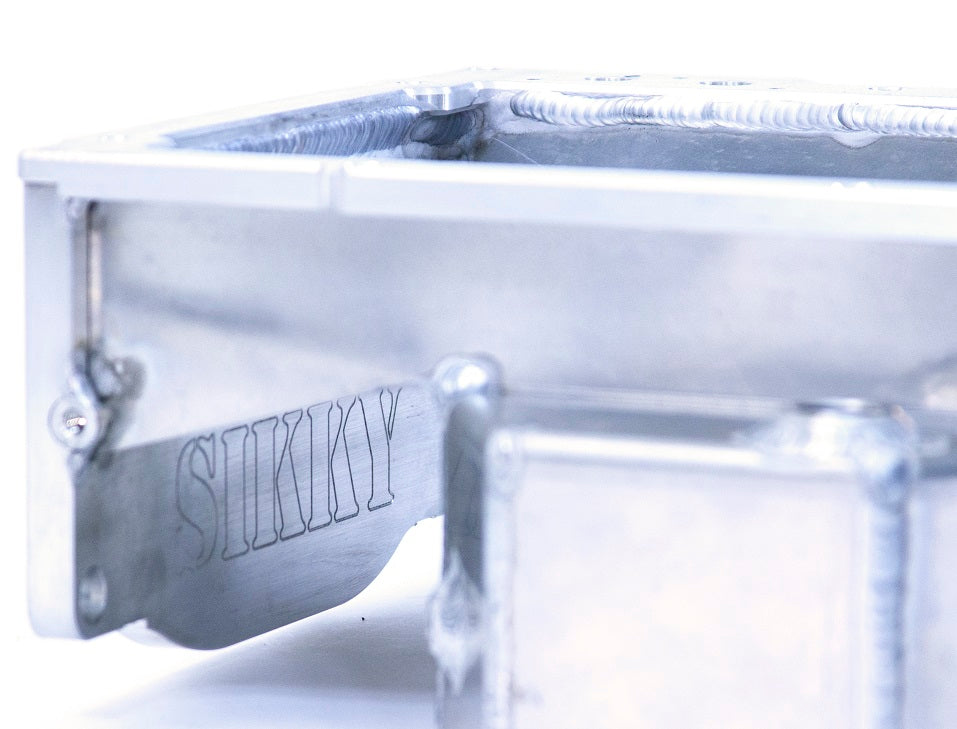 Sikky Universal LSX Swap Oil Pan - Mid Sump Style 3