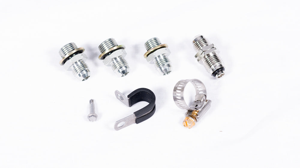 Sikky BMW E30 LHD LS Swap Power Steering Line Kit  - LS1/2 Only