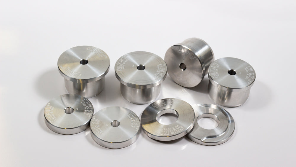 Sikky E46 Solid Aluminum Subframe Bushing Set