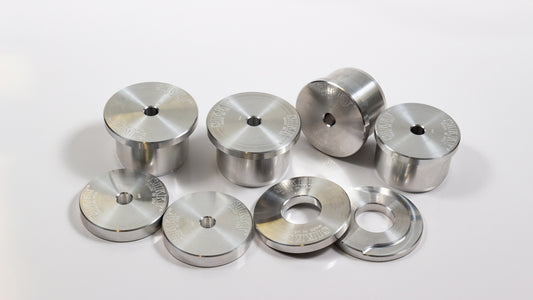 Sikky E46 Solid Aluminum Subframe Bushing Set