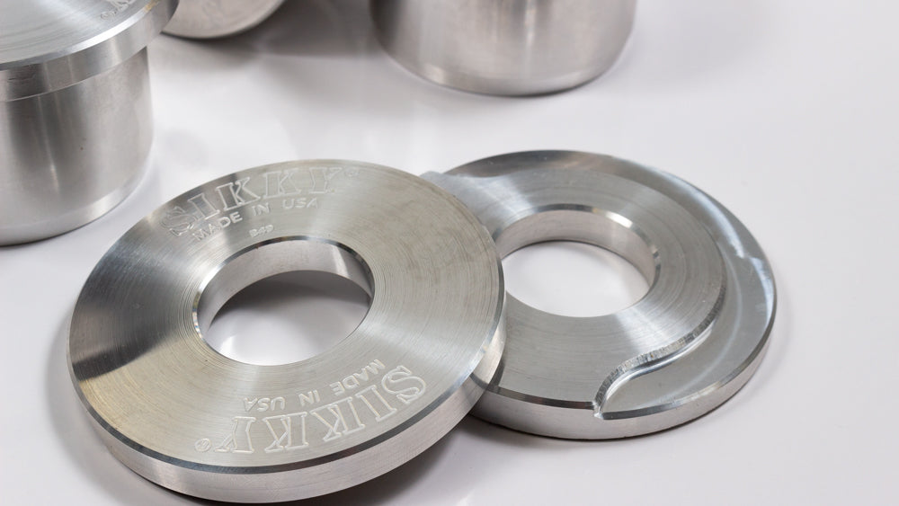 Sikky E46 Solid Aluminum Subframe Bushing Set