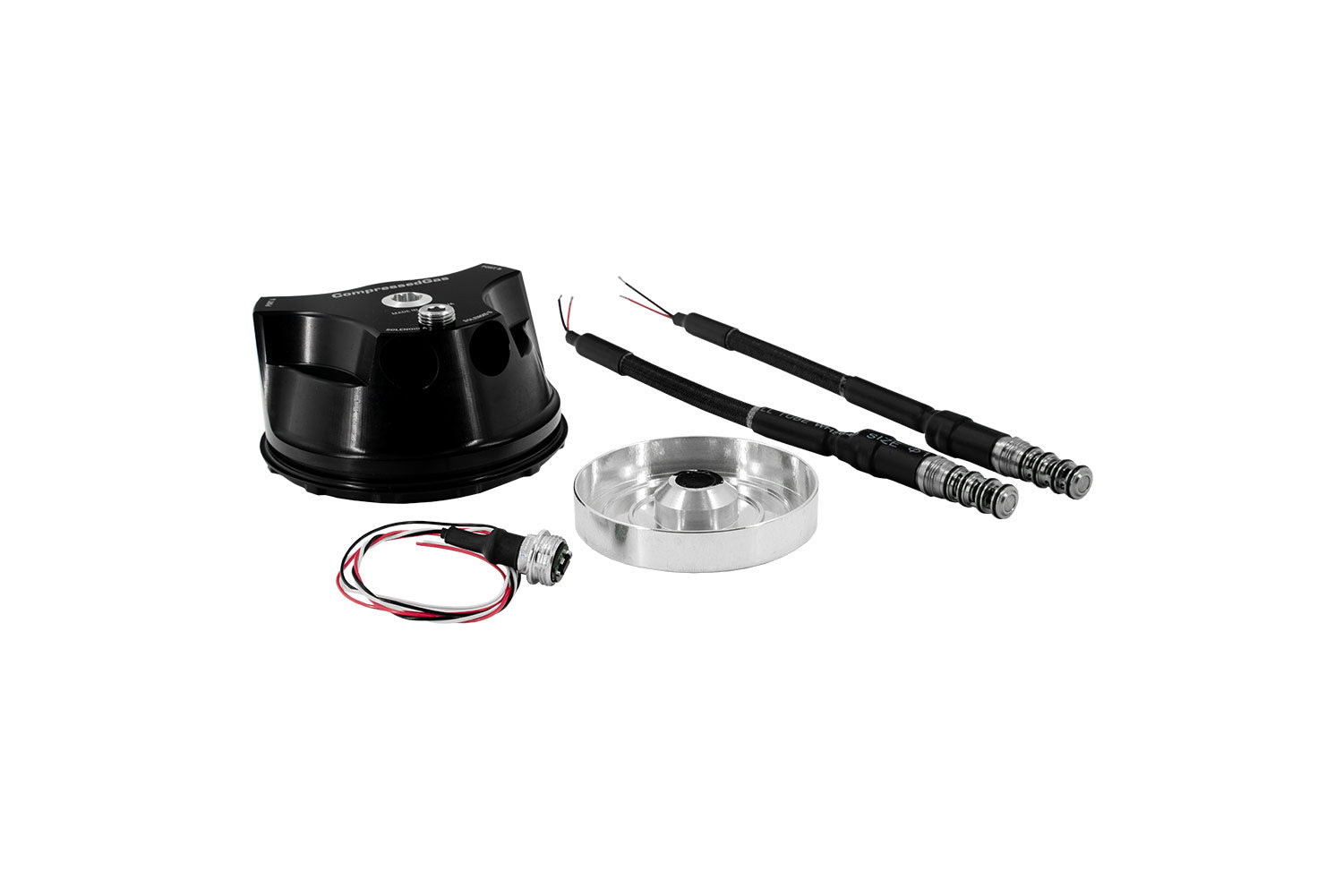 Turbosmart GenV WG60Compress Gas (Solenoid) Complete Sensor Cap Black