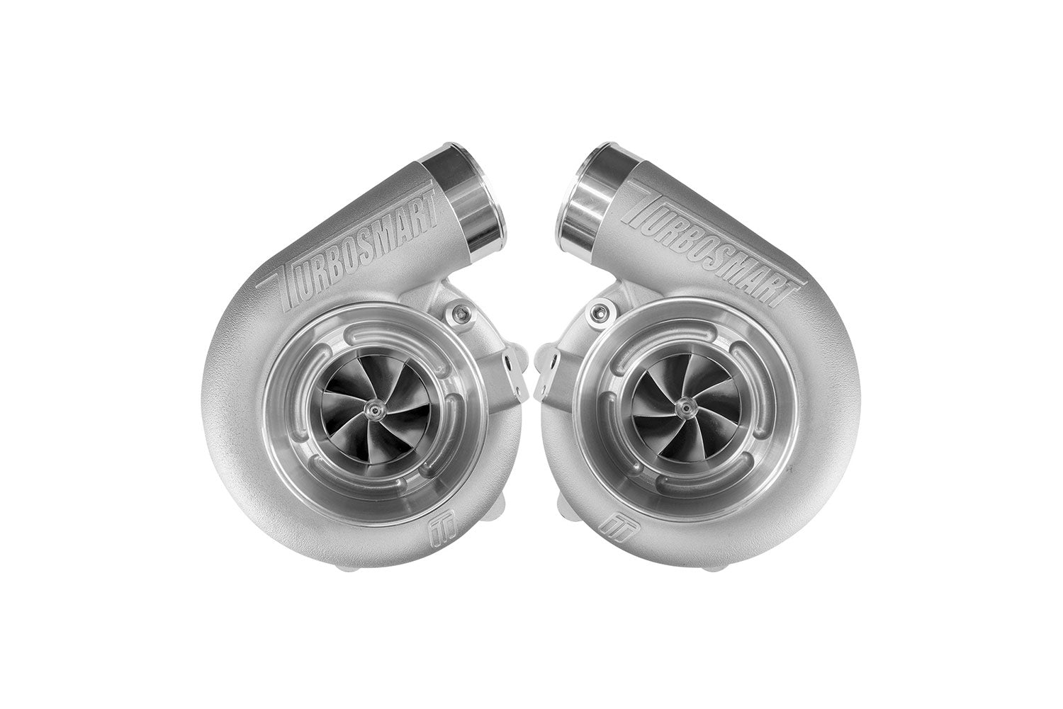 Turbosmart Mirror Twin Turbo Package - TS-2-5862B V-Band 0.82AR Water Cooled Turbos