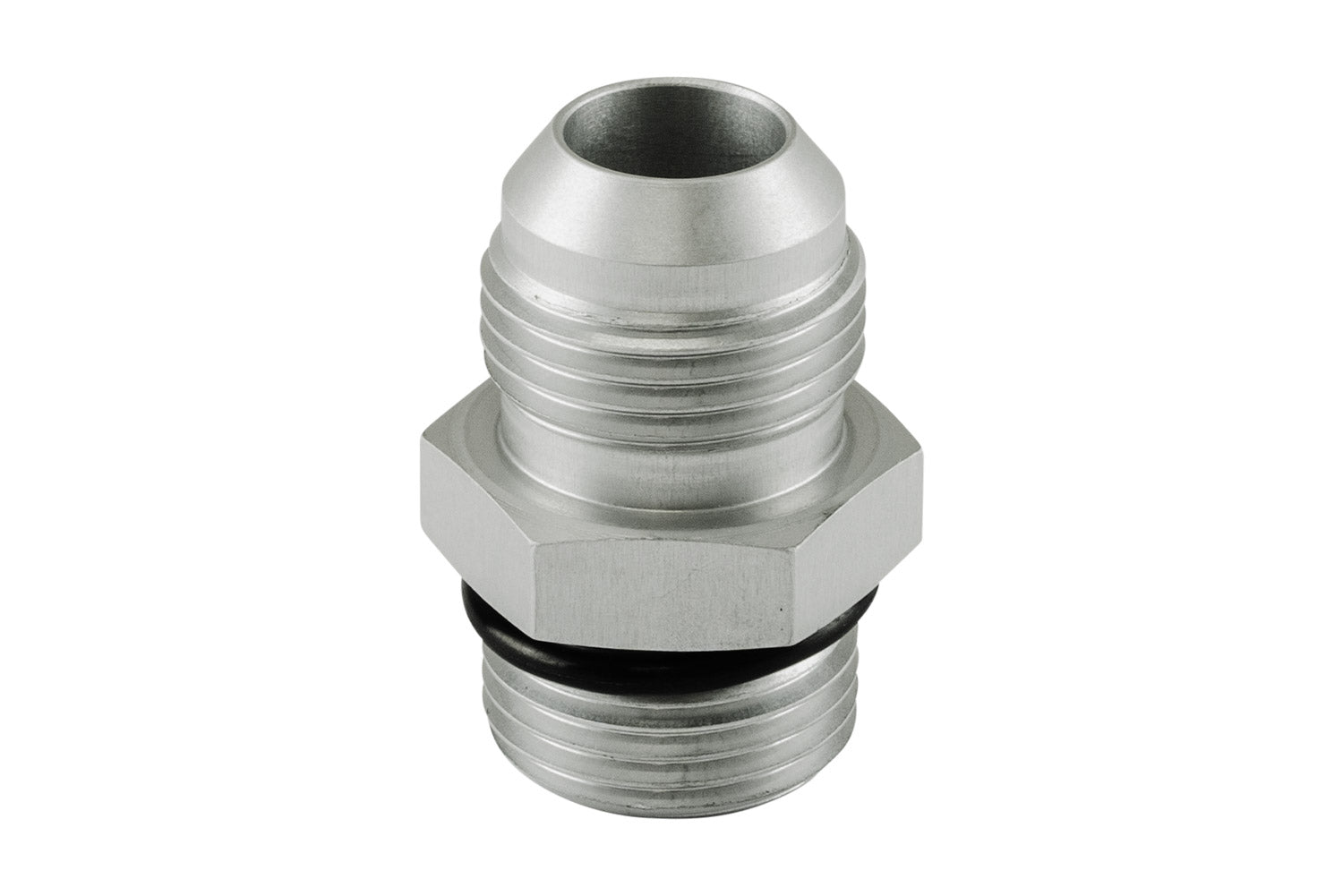 Turbosmart Fitting -10 AN Flare to -10 AN ORB Male Straight - Silver
