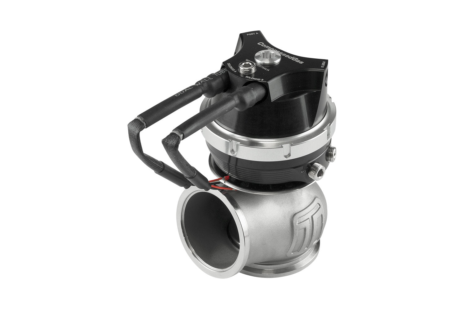 Turbosmart GenV WG50CG ProGate50 Compressed Gas (Solenoid) 7psi Black