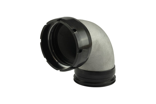 Turbosmart LockSleeve Turbo Adapter Compressor Outlet 3.00" to 90 Elbow Vibrant ,Plazmaclamp 3.00"