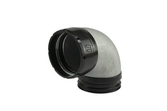 Turbosmart LockSleeve Turbo Adapter Compressor Outlet 2.50" to 90 Elbow Vibrant 2.50"