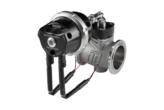 Turbosmart PSG40CG Pneumatic StraightGate40 Compressed Gas (Solenoid) 7psi Black