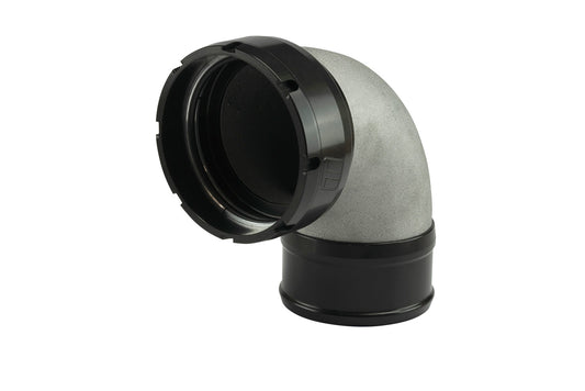 Turbosmart LockSleeve Turbo Adapter Compressor Outlet 3.00" to 90 Elbow Hose Barb 3.00"