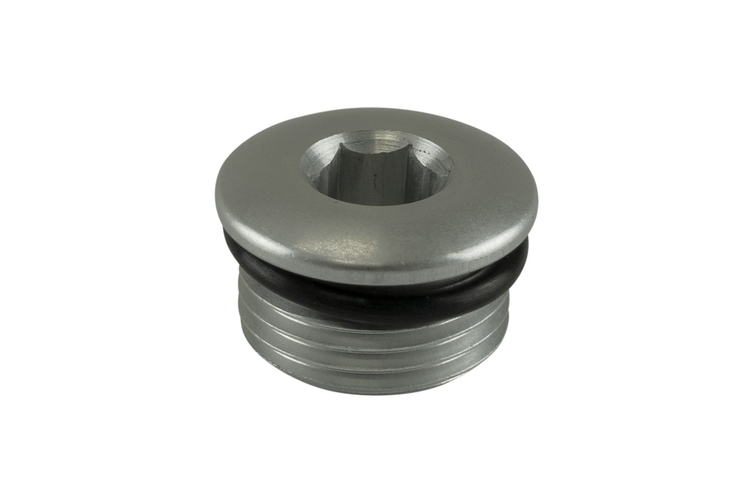 Turbosmart Fitting -8 AN ORB Blank - Silver
