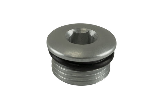 Turbosmart Fitting -8 AN ORB Blank - Silver