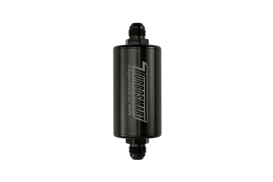Turbosmart Inline Fuel Filter 10um 8AN Black
