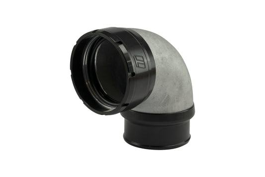 Turbosmart LockSleeve Turbo Adapter Compressor Outlet 2.50" to 90 Elbow Hose Barb 2.50"