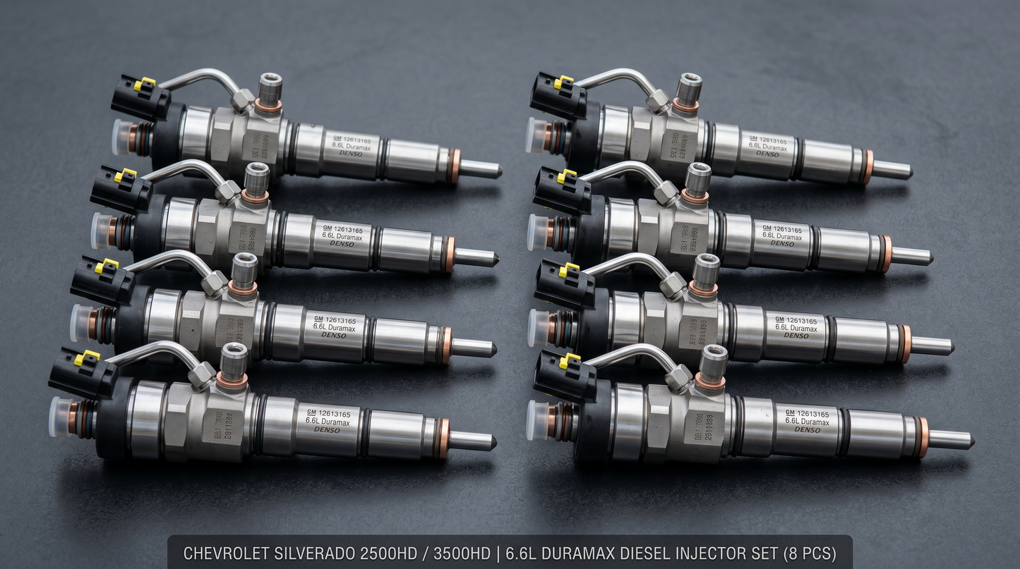 Chevy Silverado 2500HD 6.6L Duramax Injector Set