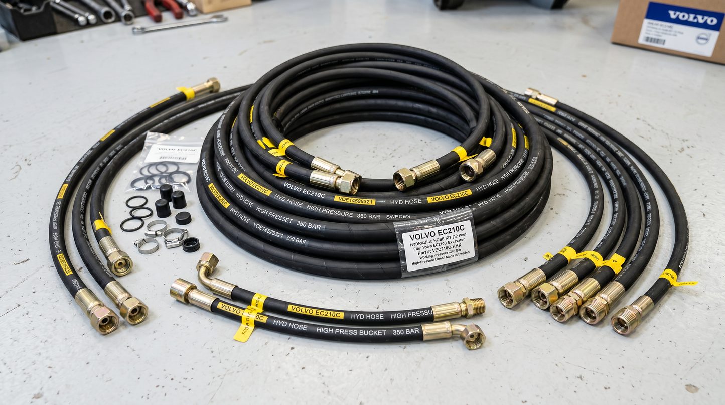 Volvo EC210C Hydraulic Hose Kit
